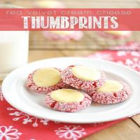 Red Velvet Cream Cheese Thumbprint Cookies_image
