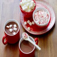 Slow-Cooker Peppermint Hot Chocolate image