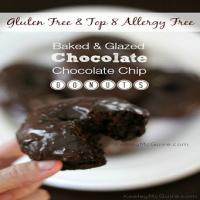 Baked & Glazed Chocolate Chocolate Chip Donuts {Gluten & Top 8 Allergy Free} Recipe - (4.4/5)_image