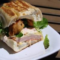 Cubano Sandwich with Fried Pickles and Spicy Aioli_image