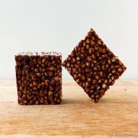 Squares - Choco-nut Puffed Millet Squares Recipe - (4.1/5)_image