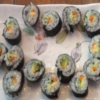 Homemade Vegetable Sushi_image