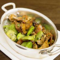 Lima Beans with Mushrooms_image