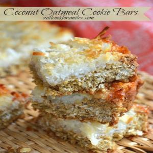 Coconut Oatmeal Cookies Bars Recipe - (4.6/5)_image