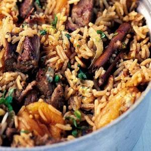 Spicy Moroccan rice image