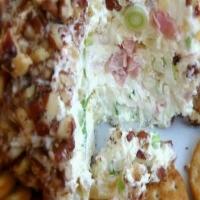 Vicki's Chipped Beef & Green Onion Cheese Ball_image