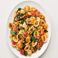 Orecchiette with Sausage and Spinach image