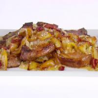 Pork Chops with Apples and Pancetta image