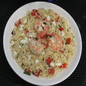 Orzo Pasta With Shrimp image