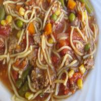 Easy Hamburger Macaroni Soup Recipe_image