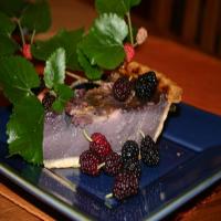 Mulberry Cream Pie image
