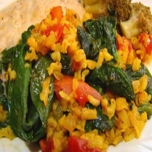 Spinach Pilaf_image