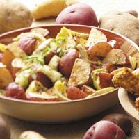 Roasted Potatoes and Artichokes_image