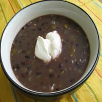 Soupy Black Beans image