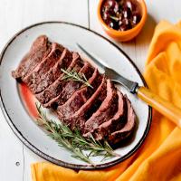 Beef in Parchment With Olive Sauce_image