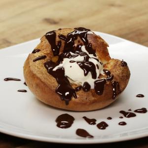Yorkshire Pudding Profiteroles Recipe by Tasty_image
