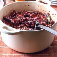 Daube of beef with spiced beetroot image