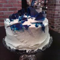 Royal Blue Velvet Cake image
