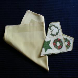 Serviette/Napkin Folding, Easy Heart ( Suits Paper Well)_image