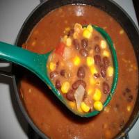 Black Bean, Corn, and Salsa Soup_image