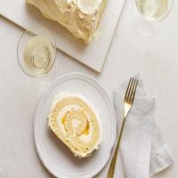 Lemon-Vanilla Cake Roll image