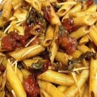 Kim's Penne with Bacon & Tomatoes_image