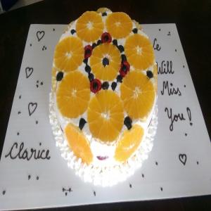 Summer Orange Cake - Tort Diplomat_image