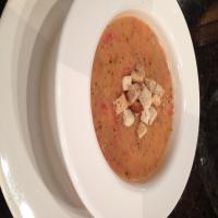 Crockpot Tomato Basil Parmesan Soup image