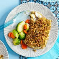 Pistachio-Crusted Fish Fillets image