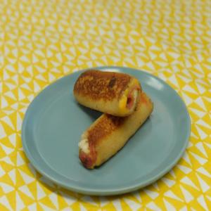 Ham and Cheese Rolled Sandwiches image