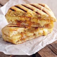Grilled Artisan Cheddar & Fig Jam Sandwich image