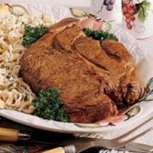 Chuck Roast with Homemade Noodles image