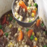 Classic Slow-Cooker Beef and Barley Soup image