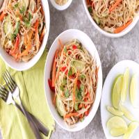 Thai Chicken Noodle Salad (Gluten Free)_image