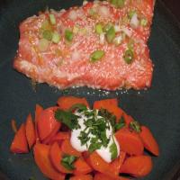 Grilled Salmon With Orange Glaze image