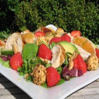 Strawberry and Orange Chicken Salad_image