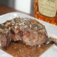 Flank Steak With Whiskey Sauce_image