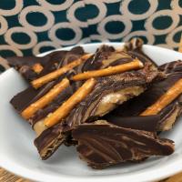 Salted Chocolate-Sunflower Butter Bark image