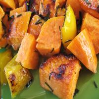 Grilled Sweet Potato and Pepper Packets image