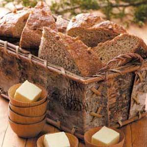 Walnut-Crusted Wheat Loaves_image