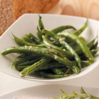 Basil-Garlic Green Beans image