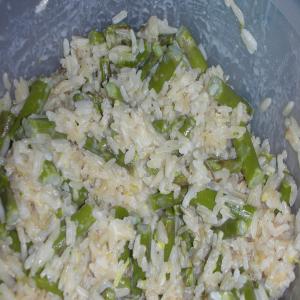 Lemony Rice With Asparagus_image