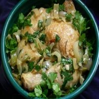 Chicken in Coriander / Cilantro Sauce image