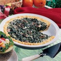 Rice-Crust Spinach Quiche_image
