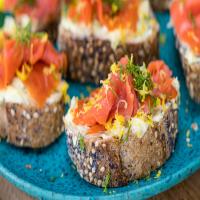 Smoked Salmon and Herb Butter image