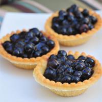 Topless Blueberry Pie image
