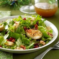 Green Salad with Baked Goat Cheese image