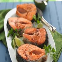 Braised Salmon with Soy-Ginger Sauce_image