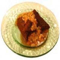 Dark German Chocolate Cake with Toasted Almond-Coconut Goo image