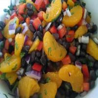 Black Bean and Mandarin Orange Salad_image